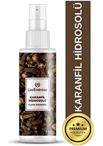 Ağız Yarası, Aft, Kötü Koku Önleyici Sprey %100 Doğal Karanfil Hidrosolü