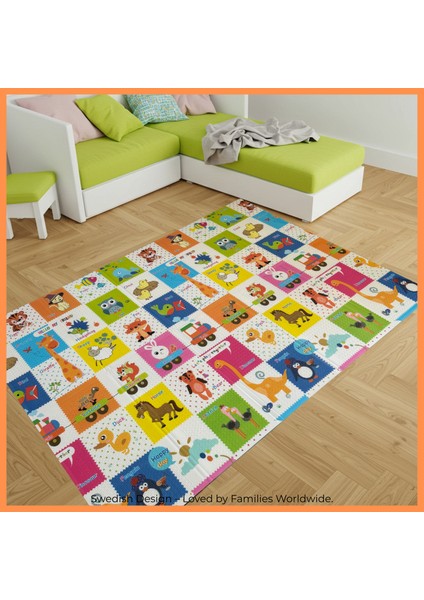 Happy Jungle Çift Taraflı Katlanabilir Oyun Halısı ve Matı Premium Seri – Taşıma Çantalı fiyatları