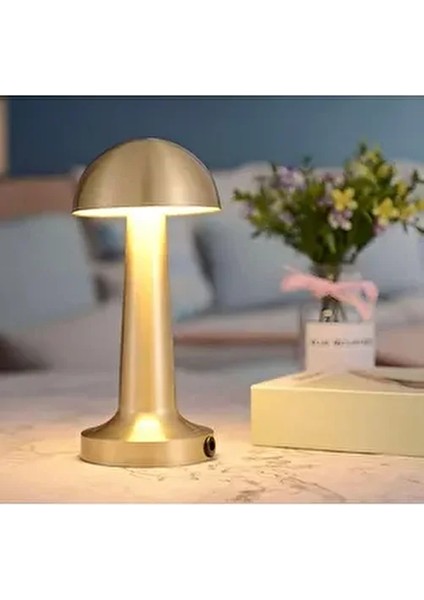 Lizbon Şarjlı Dokunmatik Masa Lambası Gold Renk C.a.t.a CT-8429 fiyatları