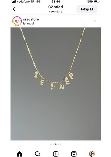 Taşlı Isimlerini Seç 925 Ayar modelleri