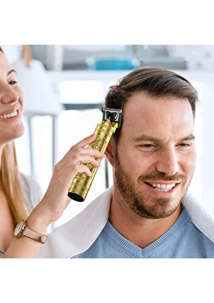 Tıraş Makinesi USB Şarjlı Saç Sakal Vücut Kıl Tüy Alma Kadın Erkek Epilasyon Berber & Kişisel