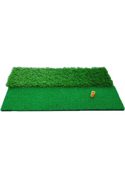 Reaction Golf Mat Çim Iç/dış Mekan Minderi Mini Golf Antrenman Yardımı, Çim Vuruşları Için Tee ile (Yurt Dışından)