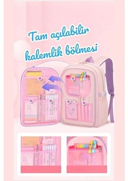 Kore Tarzı Su Geçirmez Orta Boy Kadın Sırt Çantası Şık Tasarım ve Ergonomik Kullanım fiyatları