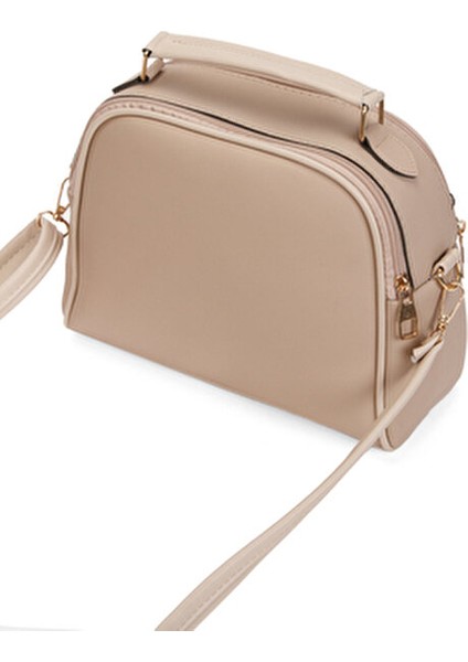 Kadın Üç Bölmeli Çapraz Askılı El ve Omuz Çantası indirimleri