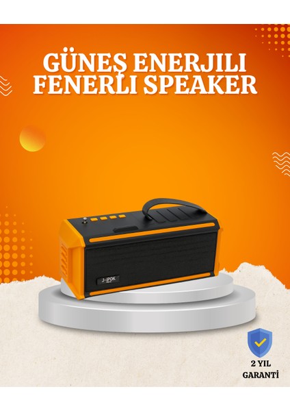 Taşınabilir J-Ipox P520 1200 Mah Bluetooth Hoparlör Mikrofonlu