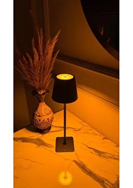 Istanbul Masa Lambası Siyah Renk Tek Anahtarla 3 Renk CT-8437 fiyatları