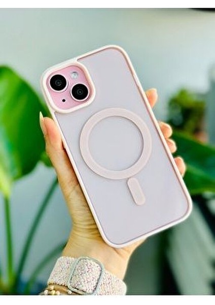 Iphone 13 - 14 ve 15 Uyumlu Magsafe Özellikli Renkli Şeffaf Kılıf fiyatları