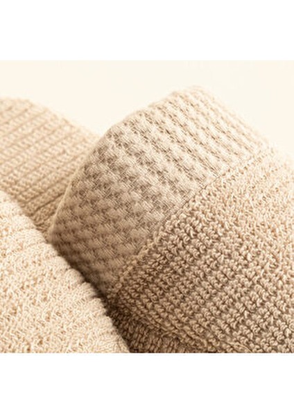 Eva Cotton Unısex Terlik Koyu Bej modelleri