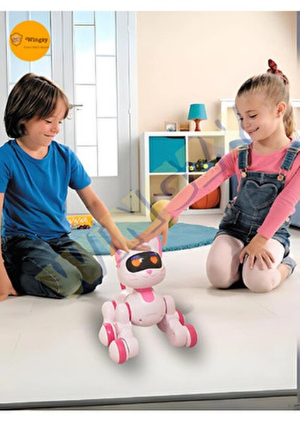 Uzaktan Kumandalı Şarjlı Akıllı Kedi - Interaktif, Eğitici ve Eğlendirici Robot Oyuncak fırsatları