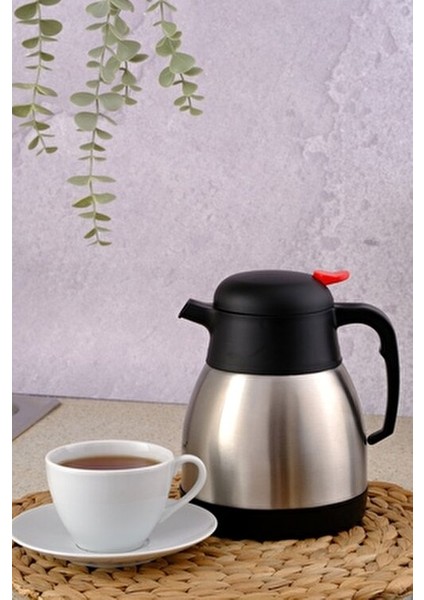 Paslanmaz Çelik Çay Termosu 1 Litre | 12-24 Saat Soğuk, 8-12 Saat Sıcak Tutma | Paslanmaz Çelik modelleri