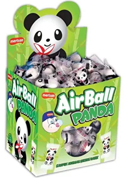 Airball Panda Karpuz Aromalı Şekerli Balonlu Sakız 200 Adet