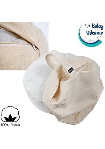 Silindir Yoga Minderi Meditasyon İçin Destekleyici Bolster Tekil Kullanım 80 cm fırsatları