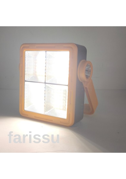 Solar Projektör ve Çok Fonksiyonlu Şarj Edilebilir Lamba - NY-9805 Serisi fırsatları