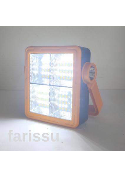 Solar Projektör ve Çok Fonksiyonlu Şarj Edilebilir Lamba - NY-9805 Serisi