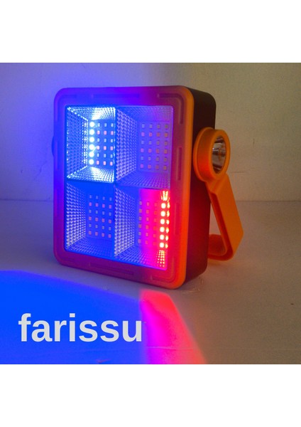 Solar Projektör ve Çok Fonksiyonlu Şarj Edilebilir Lamba - NY-9805 Serisi