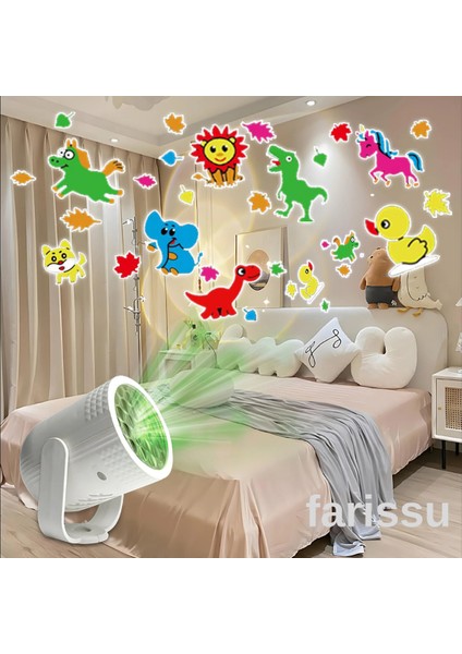 Çocuk Odası ve Parti Projeksiyon Lambası: Canlı ve Eğlenceli Görseller fırsatları