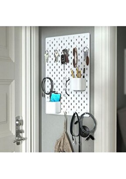 Skadis Pano Için Tekli Kutu Beyaz modelleri