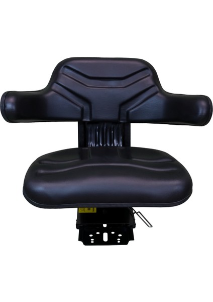 Siyah Pm 110 Sabit Kolçaklı Ileri Geri Kızak Ayarlı Traktör Koltuğu