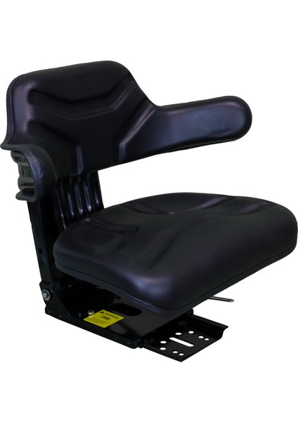 Siyah Pm 110 Sabit Kolçaklı Ileri Geri Kızak Ayarlı Traktör Koltuğu fiyatları