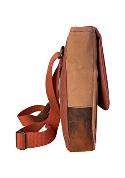 Halwara Mumlu Kanvas & Hakiki Deri Postacı Çantası (Messenger Bag) 22X31 cm / 13 Inç modelleri
