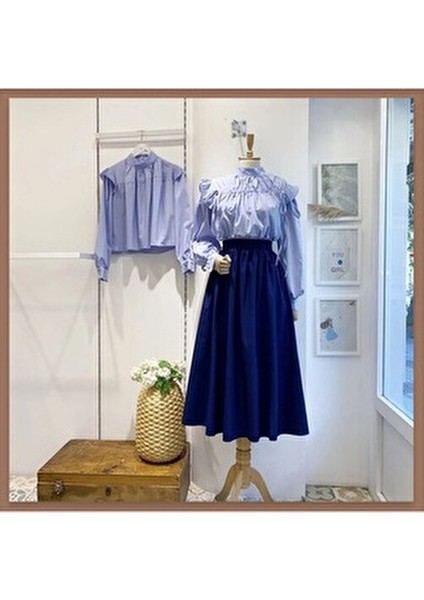 Premium Beli Lastikli Cepli Poplin Etek fiyatları