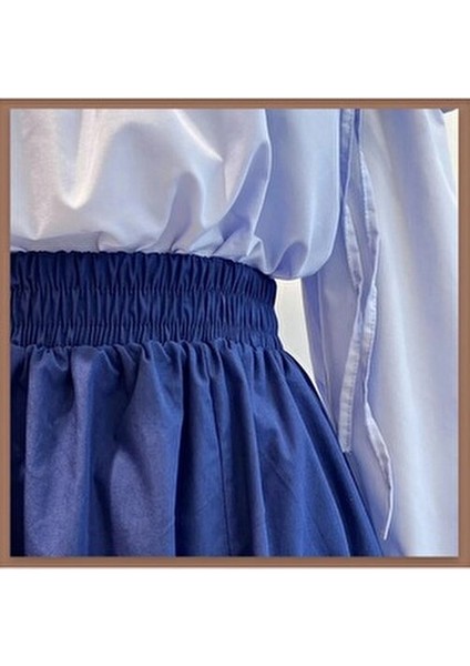 Premium Beli Lastikli Cepli Poplin Etek indirimleri