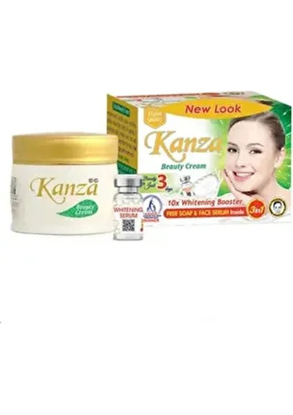 2 Kutu Kanza Beyazlatıcı Krem Sabun ve Serum Seti modelleri
