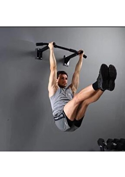 Barfix Demiri 200 kg Taşıma Kapasiteli Yatay Barfiks Aleti Çelik Malzeme ile Güçlü Yapı