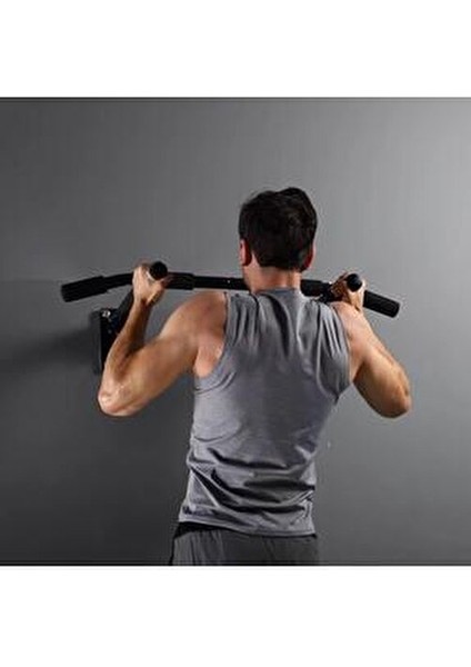 Barfix Demiri 200 kg Taşıma Kapasiteli Yatay Barfiks Aleti Çelik Malzeme ile Güçlü Yapı