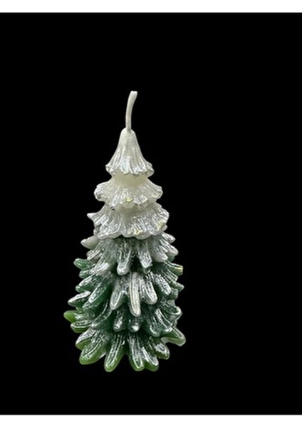 10 cm Yeşil Renkli Yılbaşı Çam Ağacı Mum Şık Dekorasyon İçin Özel Tasarım fiyatları