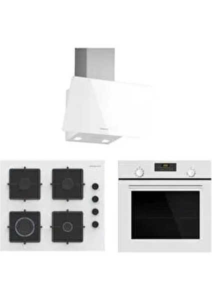 Beyaz Ankastre Set DVK6J320 - FRMA234B- OE36K2P10D