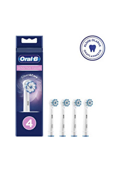 D103 Vitality Pro Şarjlı Elektrikli Diş Fırçası, Lila - Sensitive Clean, Yumuşak 4'lü Yedek Başlık modelleri