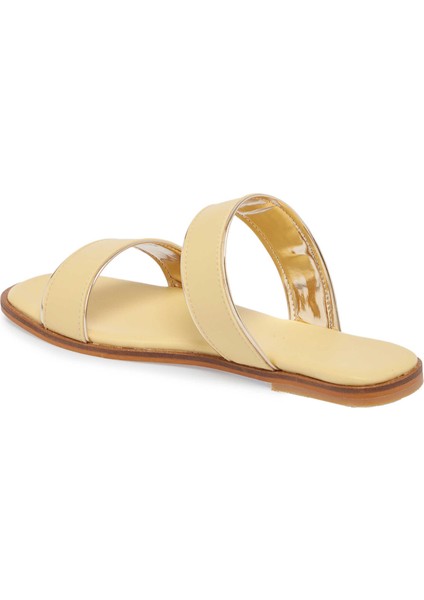 Sarı Vegan Kadın Terlik - K24Y1TR67090-R87 fiyatları