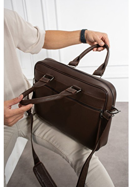 Hakiki Deri Laptop ve Evrak Çantası / Uzun Askılı Büyük Boy Laptop Çanta indirimleri