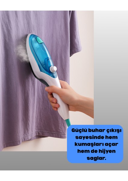 Kompakt Buharlı Ütü Pratik Kırışıklık Giderici fırsatları