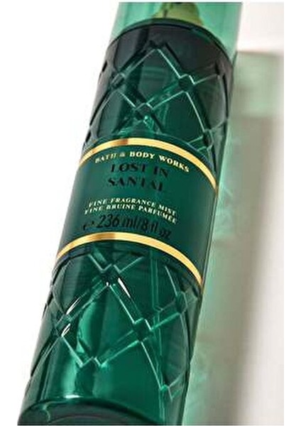 Lost In Santal Vücut Spreyi Odunsu Koku 236 ml Paraben İçermeyen Tasarım fiyatları