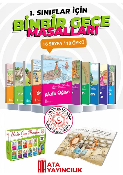 Binbir Gece Masalları 1 Ve 2. Sınıflar