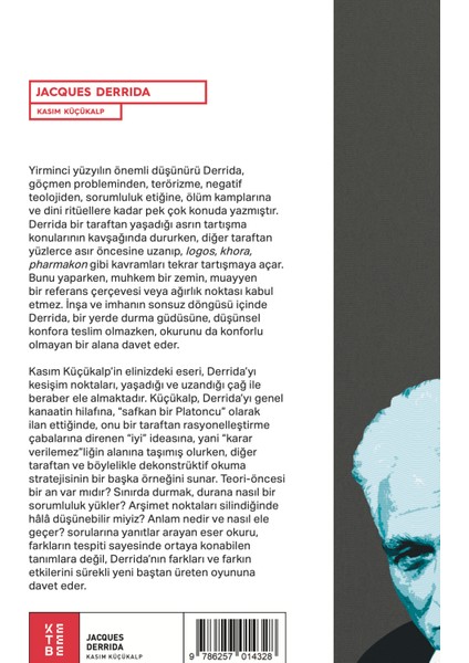Jacques Derrida - Kasım Küçükalp fiyatları