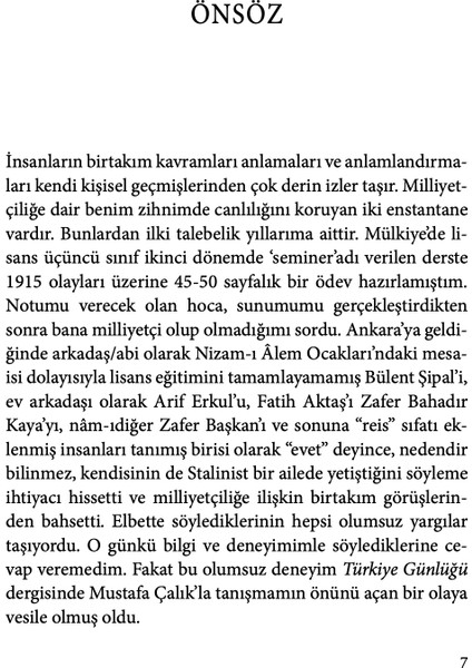 Milliyetçilik - Öner Buçukcu indirimleri