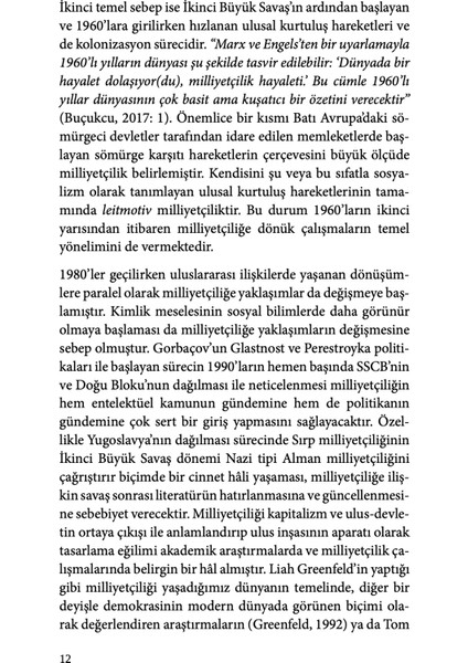 Milliyetçilik - Öner Buçukcu