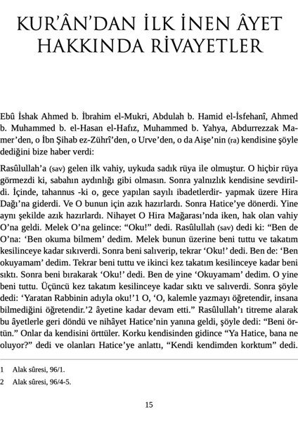 Esbâb-ı Nüzûl - Ebu’l-Hasan el-Vâhidî