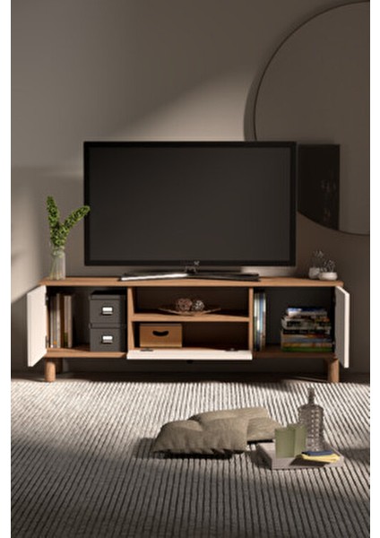 Bohem Tv Ünitesi 150 cm N Çizgili Mdf Kapak fiyatları