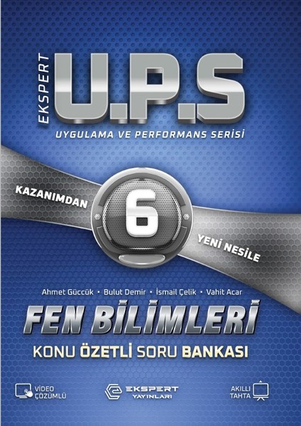 6. Sınıf Fen Bilimleri Konu Özetli Soru Bankası (Ciltli)