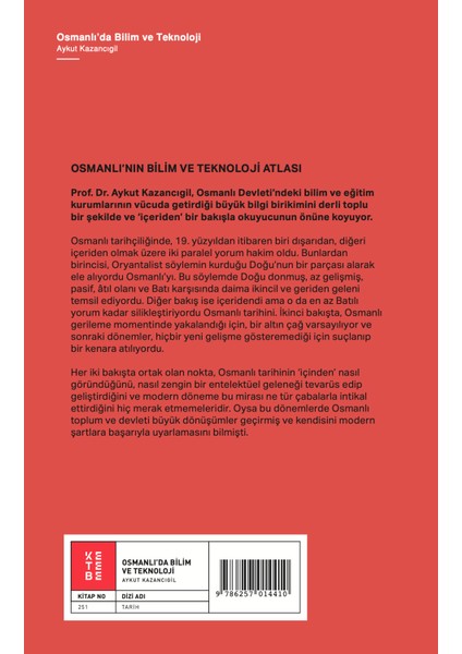 Osmanlı’da Bilim ve Teknoloji - Aykut Kazancıgil fiyatları