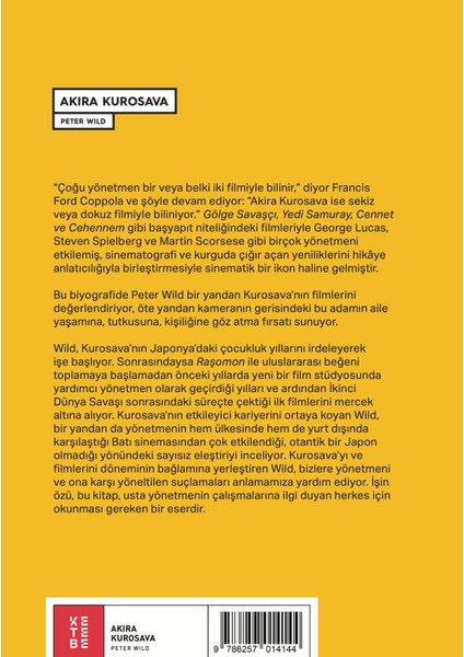 Akira Kurosava - Peter Wild fiyatları