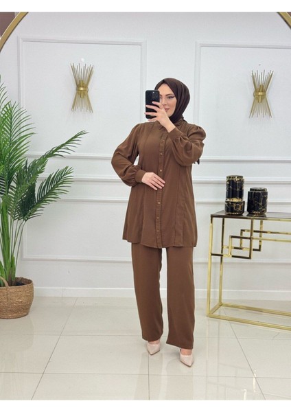Kadın Tesettür 2'li Takım Tunik & Pantolon