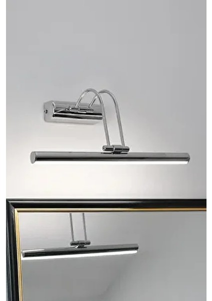 Pilli Krom Gün Işığı Duvar Apliği Banyo Aydınlatma Ayna Üstü LED Tablo Aplik A+ Loş Işık 3000K fiyatları