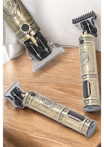 Tıraş Makinesi Çizik Tıraş Paslanmaz Çelik Uzun Ömürlü Şarjlı