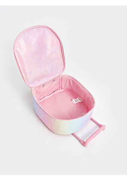 Lcw Accessorıes Açık Pembe Baskılı Kız Çocuk Çekçekli Çanta fırsatları