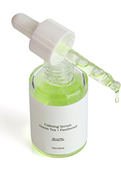 Yatıştırıcı Serum Yeşil Çay ve Panthenol ile Hassas Ciltler İçin 30 ml
